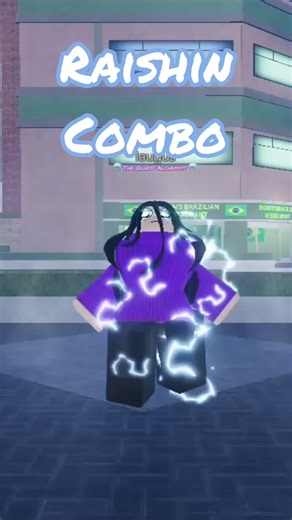 RAISHIN COMBO!!! [Project Baki 4] #roblox #anime #kengan #kenganashura