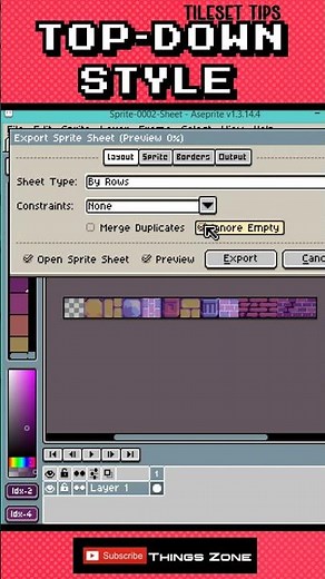 🚀 Export Top-Down Pixel Art Tilesets Like a PRO | Ultimate Game Dev Tip