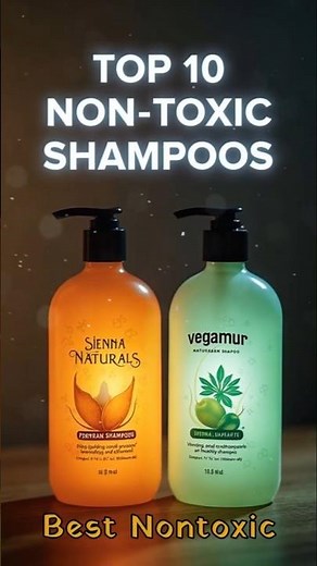 Top 10 Best Nontoxic Shampoos Without Harmful Chemicals! 🌿🚿 | Top 10 Best Chemical Free Shampoos