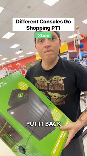 Consoles go shopping PT1 #comedy #gamer #funny #relatable #skit | MC Squared90