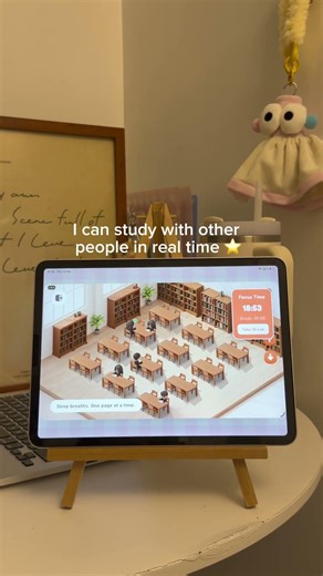 aesthetic late night study session ☁️ studying together on StudySync