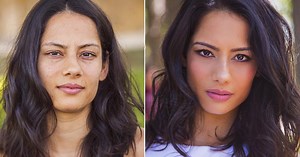 Saber maquillarse es un arte y así lo demuestran estas sorprendentes transformaciones de antes y después del maquillaje