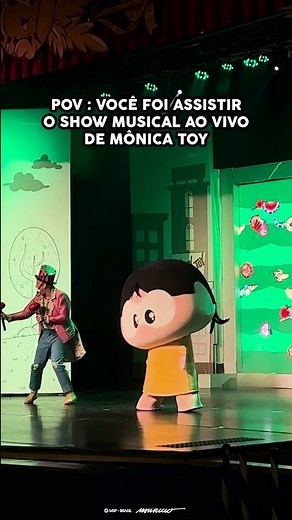 Show inédito ao vivo de Mônica Toy | Turma da Mônica #shorts