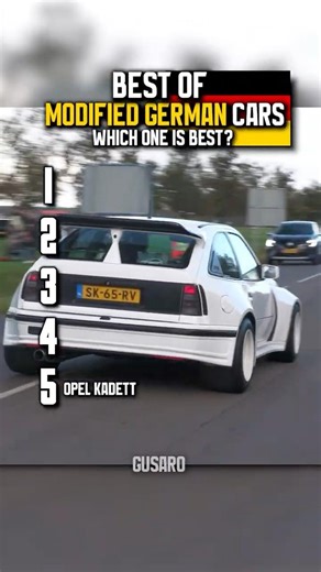 Best of Modified German Cars