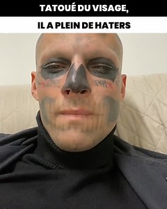 1.3M views · 16K reactions | Il est tatoué sur l'intégralité du visage et n'hésite pas à répondre à ses haters   tiktok.com/@l_unix | Pure TV | Facebook