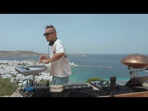 Walter Scalzone live from 180 Sunset Mykonos | Hybrid DJ Set | (A)live Episode 17 | 4K