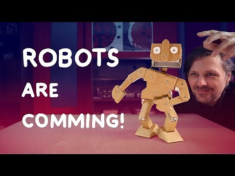 How to Build a DIY Cardboard Humanoid Robot – Step-by-Step Tutorial
