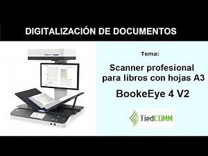 Digitalización profesional de libros antiguos con el mejor scanner planetario : el BookEye 4 V2