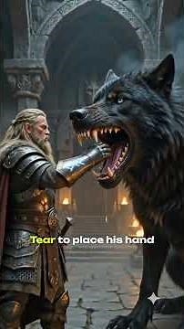 What Happens When the Wolf of Ragnarök Breaks Free? 🐺⚡ #cinematic #mistery #mythology