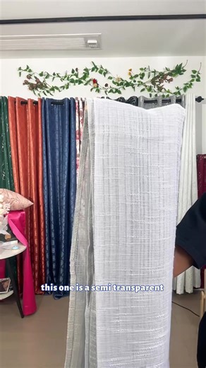 Curtain Club 4 Panels 26x36inch kitchen churtain bamboo gauze semi transparent curtains with eyelets, artificial linen semi transparent sheer fabric, perfect Christmas gift for bedroom and living room L12