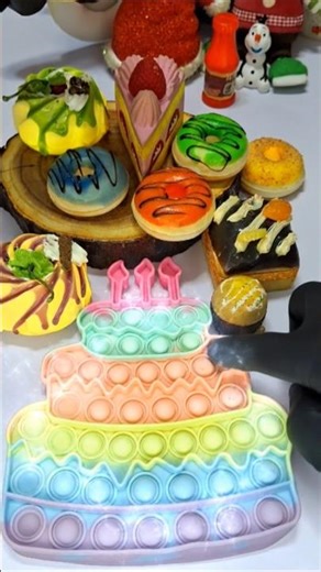 Satisfying Pop It ASMR Birthday Cake! 🎂🥳 1 Hour of Relaxing Pop Sounds