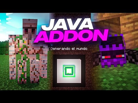 JAVA ADDON para MINECRAFT PE 1.16+