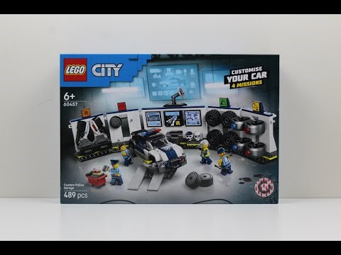 Lego Custom Police Garage