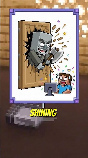 ⚡ Rename him Johnny. World ends. 🪓 #minecraft