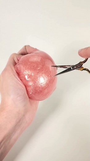 Colorful Slime Squeezing ASMR Video