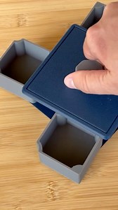 This Rotating Storage Box turns all four compartments at once with a single spin of the lid – fun, functional, and super satisfying 🤩. Perfect for storing small parts, jewelry, or just showing off a cool mechanical design. 🔧 Easy to assemble – no bought hardware needed! 💡Prints easily with minimal supports. 👉 Like it? Download, print, and share your make! #storagebox #organizer #rotatingbox #twistmechanism #deskorganizer #3dprinted #mechanicaldesign #bambulab #3dprinter #organizer #maker #ma