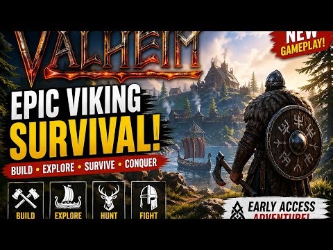 Building A Beautiful Stone Home In Valheim - Easy To Follow Guide
