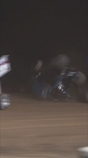 Brandon Spithaler goes for a wild ride during the Don Martin Memorial with the High Limit Racing Series at Lernerville Speedway. Spithaler walked away from the wreck okay. Caught by me capturing clips in the infield for Dirt.tv. #dirtracing #abcxyz #racing #dirt #mypov #putyourheadonmyshoulder #fypage #lernervillespeedway #flip #wreck #sprintcar #sprintcars