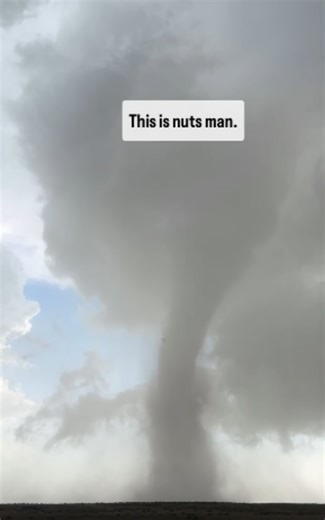 Tornado at Atwell Colorado Storm Chase Footage Close Range Event
