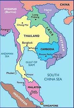 MAP OF SOUTHEAST ASIA