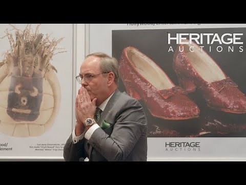 Wizard of Oz Ruby Red Slippers sold at Heritage Auctions!