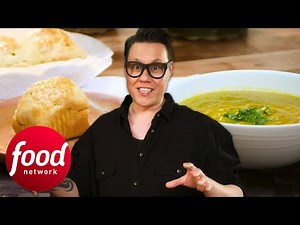 Gok Cooks A Delicious Spiced Lentil Soup & Baked Johnny Cakes | Gok Wan's Easy Asian