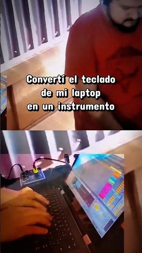 Una laptop también puede ser un instrumento musical.