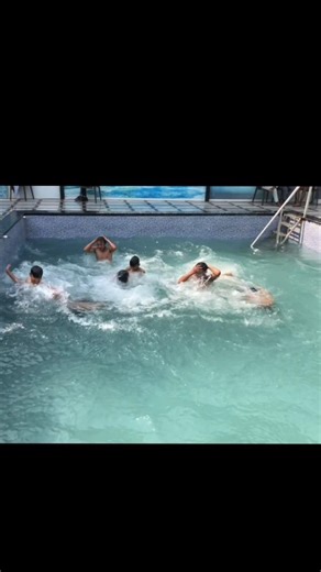 swimming pool challenge💪