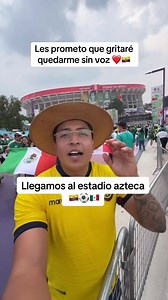 Te amo Ecuador: emoción en el Estadio Azteca