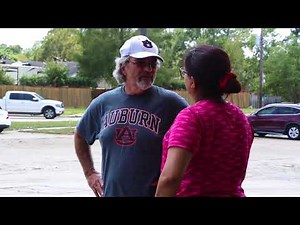 Texas store owner faces flood damage from Harvey