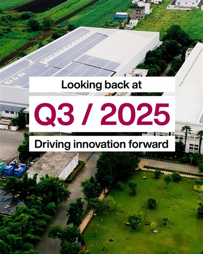 Looking back at Q3 2025! 🤝 Innovation and sustainability were at the heart of Q3. We advanced automation projects, expanded global initiatives, and introduced cutting-edge solutions to key markets – keeping KION at the forefront of intralogistics. #wekeeptheworldmoving | KION Group