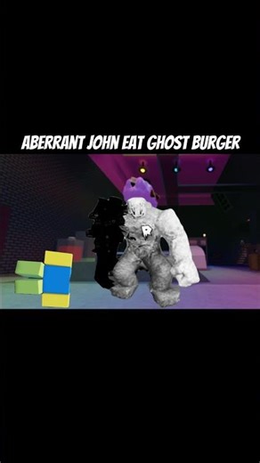 Aberrant John eating Ghost Burger #forsaken #roblox #forsakenroblox #gaming