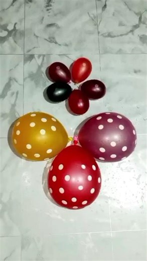🟢Water Balloon Popping🔵Three Big Balloons & Five Mini Balloons Bursting Satisfying Video#usashorts