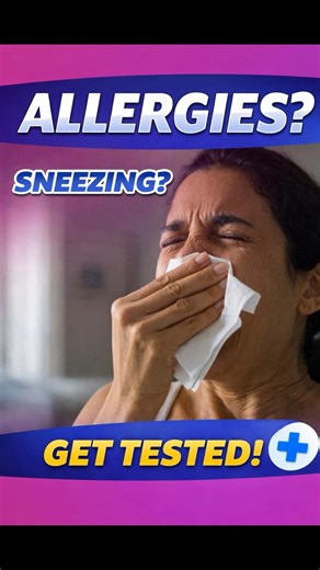 Book your allergy test today ❗️