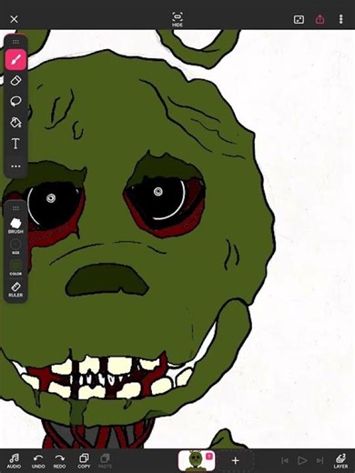 Decommissioning spring trap! #fnaf art