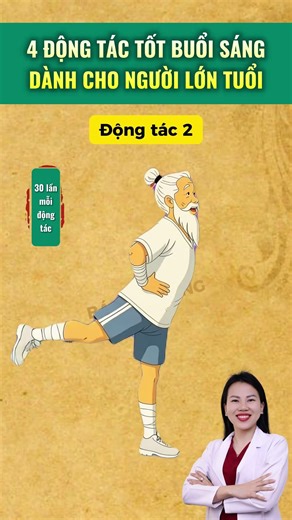 4 ĐỘNG TÁC TỐT NHẤT CHO BUỔI SÁNG | Bác sĩ Trang