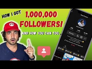 How I Got ONE MILLION Followers on TikTok.... And How YOU CAN TOO