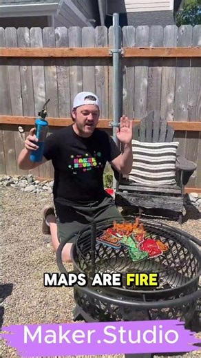 Maps are fire… literally. 🔥