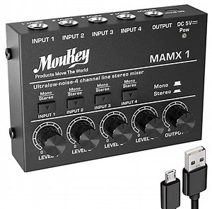 Moukey MAMX Mixer Review - Piano Tone