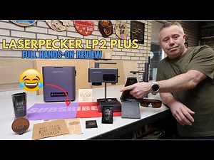 LaserPecker LP2 Plus - 10W Desktop Laser Engraver and Cutter