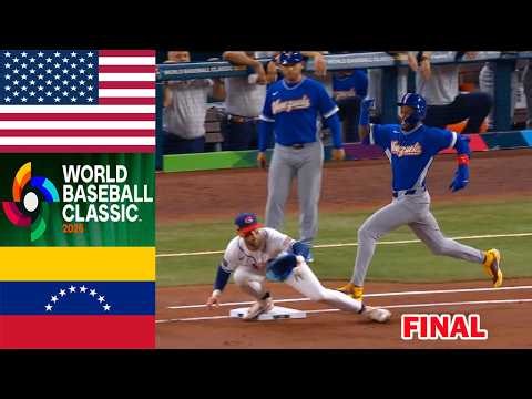 USA vs Venezuela Highlights | World Baseball Classic 2026 Final