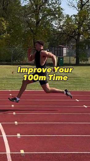 How to Improve Your 100m Time⏱️ Stop consistently running 100m sprints in practice. The best way to improve your sprint times is to individually train each of the qualities needed for success: ➡️Acceleration ➡️Top speed ➡️Speed endurance ➡️Lactate training (not applicable to 100m, more like 400m) So dedicate a sprint session to each of the relevant qualities, depending upon the time of the year. Early off season we emphasize acceleration, then transition to a top speed emphasis for the majority 