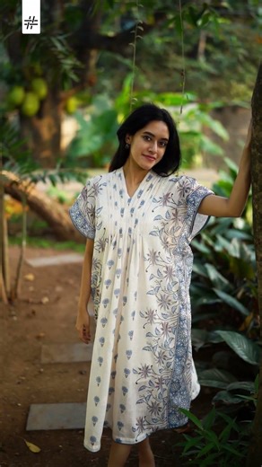Launched! Flora Linen Kaftan