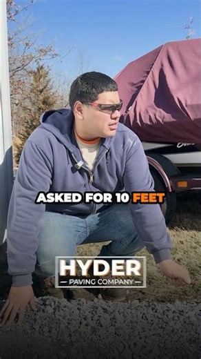 How We Mark and Align an Asphalt Driveway