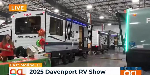 Get ready for 2025 travel season at Davenport RV Show this weekend