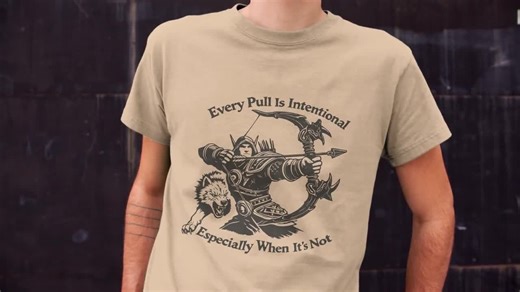 World of Warcraft Hunter Shirt, Wow Hunter Class Shirt Horde Alliance, Perfect Gift for Wow Gamers, Gaming Clothes for Hunter RPG Players - Etsy