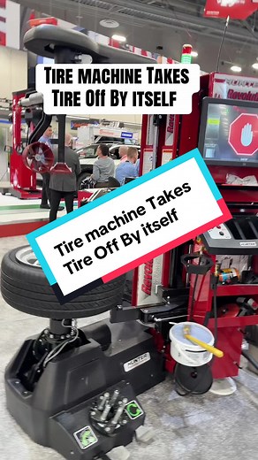 Self-Operating Tire Removal Machine