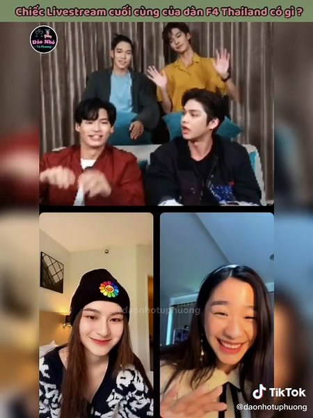 Livestream cùng F4: Gặp gỡ Bright, Dew và Win