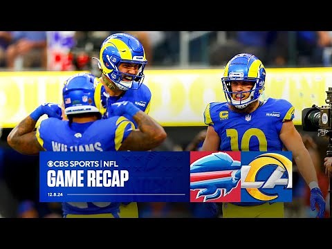 Rams SURVIVE Bills' late surge, spoil Josh Allen's big day | Game Recap