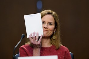 Amy Coney Barrett has no notes at hearing